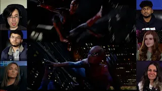 Crane Swinging Scene | The Amazing Spider Man 1 | Reaction Mashup | #spiderman