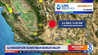 6.4 Magnitude Earthquake Strikes Southern California