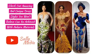 Amazing And Unique Dress Styles You Won’t Believe Can Be Achieved With Ankara Materials