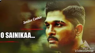 Sainika Full Song Naa Peru Surya Naa Illu India