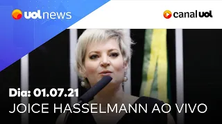 Joice Hasselmann fala de "superpedido" de impeachment contra Bolsonaro | UOL News Manhã (01/07/2021)