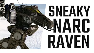 Sneaky NARC Raven 3L Build- Mechwarrior Online The Daily Dose #1157