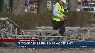 3 companies cited, fined for fatal scaffolding collapse in Raleigh