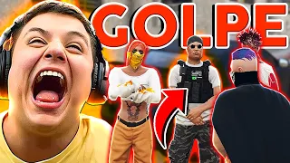 GOLPE 😂 ROUBEl B@NDlDOS no GTA RP! (Paulinho o LOKO)