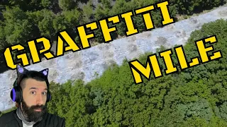 A Huge Grafitti Road in Centralia, PA?! (2021 Drone Urbex)