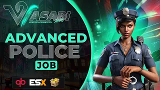 FiveM Advanced Police Job Script [ QBCore / ESX ]