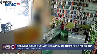 Seorang Pria Lakukan Aksi Pamer Alat Kelamin di Depan Konter Hp di Surabaya #LintasiNewsMalam 07/02