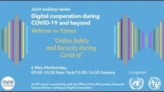 Webinar #4 Online Safety and Security during COVID19