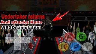 Undertaker returns and attacks Kane | Гробовщик вернулся и атаковал Кейна