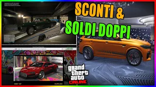 NUOVA AUTO AGGIUNTA! AGGIORNAMENTO SETTIMANALE SCONTI E SOLDI DOPPI GTA 5 ONLINE ITA