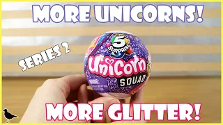 Zuru 5 Surprise Unicorn Squad Series 2 Fun Toy Opening! Glitter Unicorn | Birdew Reviews