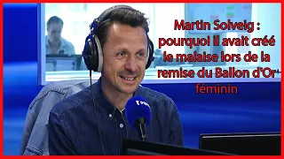 Martin Solveig : pourquoi il avait créé le malaise lors de la remise du Ballon d'Or féminin