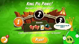 Angry birds 2 King pig panic failed