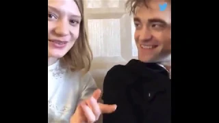 Rob Pattinson and Mia Wasikowska IMDb Live Twitter Q&A