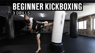 3 KICKBOXING COMBOS TO PRACTICE | For Beginners and Advanced