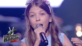 Sofija Vasilevskytė - Thinking out loud | Semifinal | The Voice Kids Lithuania S01