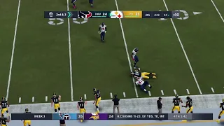 Madden 21 2020 Week 3 NFL on CBS Texans @ Steelers