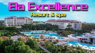 Ela Excellence Resort Belek: A Journey into Luxury and Tranquility
