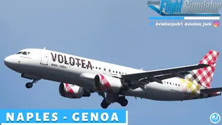 [MSFS] Pre-release RDpresets Naples | Naples 🇮🇹 - Genoa 🇮🇹  | Volotea | FENIX A320 | Vatsim |