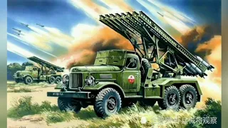 katyusha multiple rocket launcher (with katyusha song)