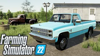 I Bought My Dream Truck (Old School) | Farming Simulator 22