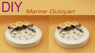 Как сделать подарочную коробку из картона своими руками КОРОБКА ДЛЯ СЛАДОСТЕЙ✔ Marine DIY Guloyan✔