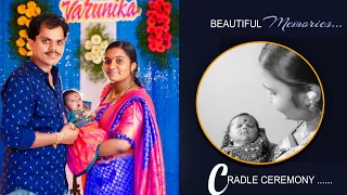 Cardle Ceremony, my daughter VARUNIKA (Chikitha)