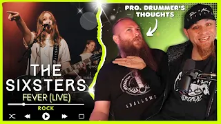 THE SIXSTERS "Fever" (Live)  // Audio Engineer & Pro.Drummer React