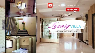 Rental Income Property: Luxury Villa for Sale in Children's Park|| Nellore @RealWealthProperties