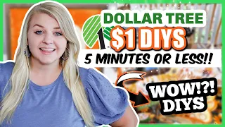 *NEW* Impressive High-End Dollar Tree Fall DIYS (5 minutes or less) Krafts by Katelyn