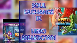 ✨ Soul Exchange #9 ✨ The heroes have been finalized! So let's talk about em 🙃