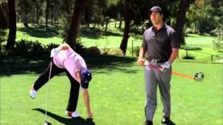 Mark Wahlberg and Ari Gold play golf