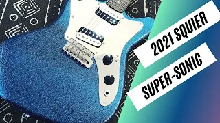 Squier Paranormal Series Super Sonic 2021 Demo and Review