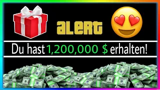 💥Rockstar Games schenkt uns 1.200.000 $ in GTA ONLINE❗So kannst du es abholen! Schnell Geld GTA (PS)