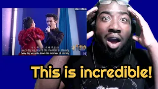 Dimash & Wei Wei - 同行 Join Hands (Golden Panda Awards) [REACTION] #dimash