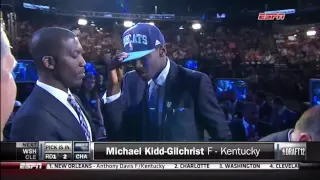 Michael Kidd-Gilchrist Drafted 2nd by the Charlotte Bobcats (6-28-2012)