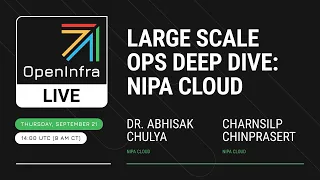 Large Scale Ops Deep Dive: NIPA Cloud