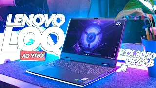 Testando o possível SUBSTITUTO do Ideapad Gaming 3!? LENOVO LOQ com uma RTX 3050 de 6GB! #Bench140