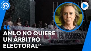 AMLO está preocupado por perder las elecciones en 2024: María Amparo Casar