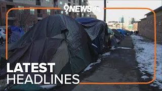 Latest headlines | Denver migrant encampment to be swept by city