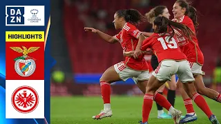 HIGHLIGHTS | Benfica - Eintracht Frankfurt -- UEFA Women's Champions League 2023-24 (Deutsch)