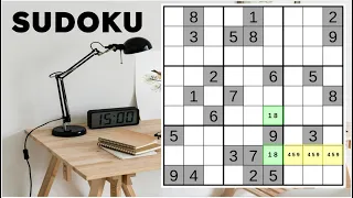 Como jogar um SUDOKU nível difícil   HARD  Dicas e macetes para sudoku