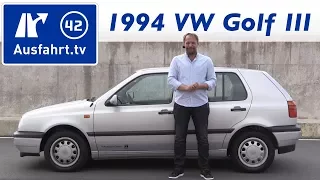 1994 Volkswagen VW Golf III 1.9 TDI - Kaufberatung, Test, Review, Historie