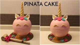 Very easy Unicorn Pinata Cake | Hammer Cake at home