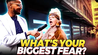 Asking People in London What's Your Biggest Fear? | Street Interview 2023