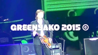 PAUL MCCARTNEY - LONDON THE O2 ARENA - TEMPORARY SECRETARY - MAY 24rd, 2015