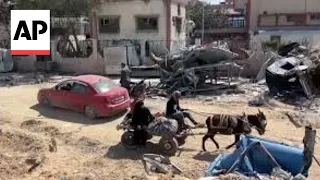 Footage shows damage in Nasser hospital in Khan Younis after Israel pulls out some troops from area