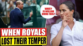 16 Times Royals Lost THEIR TEMPER and Lashed Out in Public