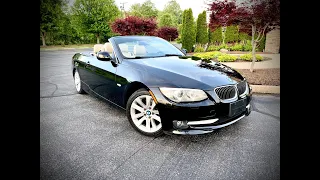 Operating convertible top on BMW 328i