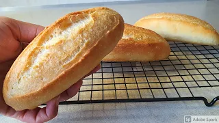 the perfect Vietnamese Baguette by hand for beginner without robot, very easy to make